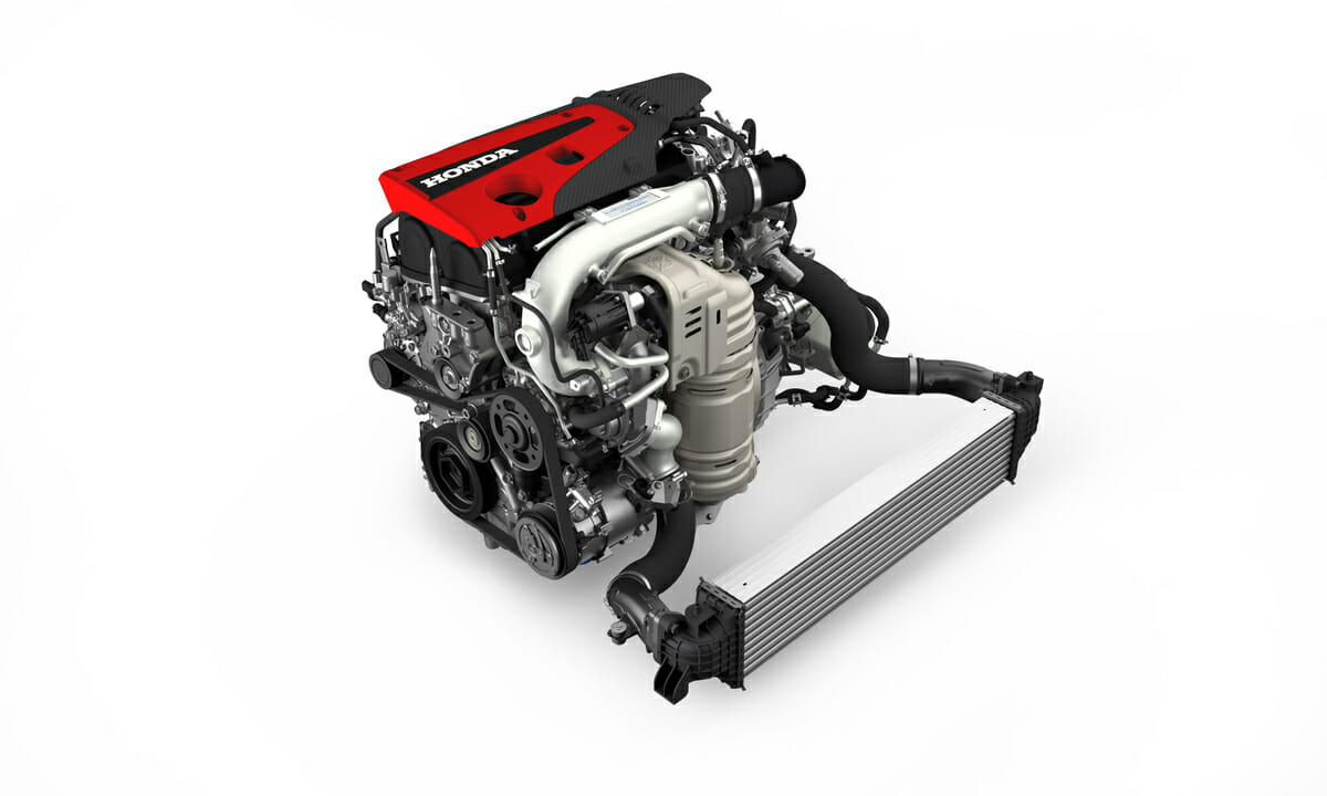 Honda Civic Type R Engine with intercooler
