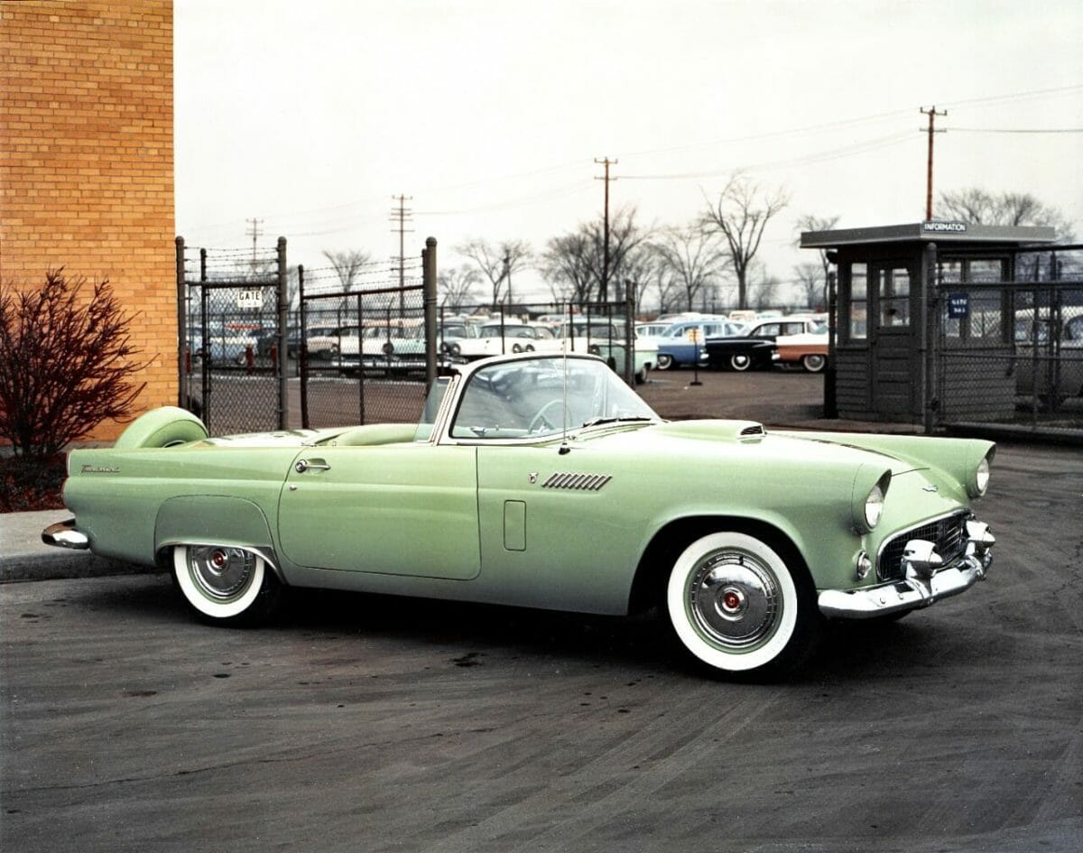 1956 Ford Thunderbird Convertible - Photo by Ford