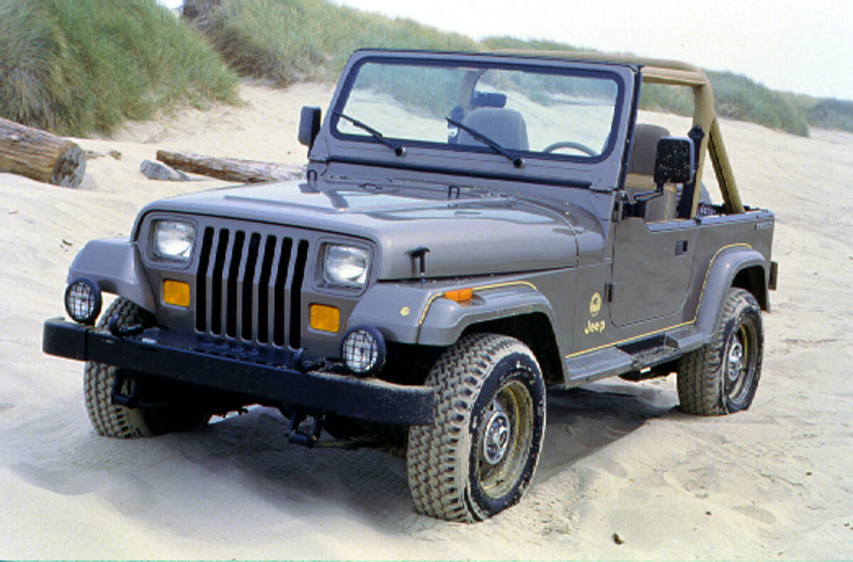 1988 Jeep Wrangler Sahara - Photo by Jeep