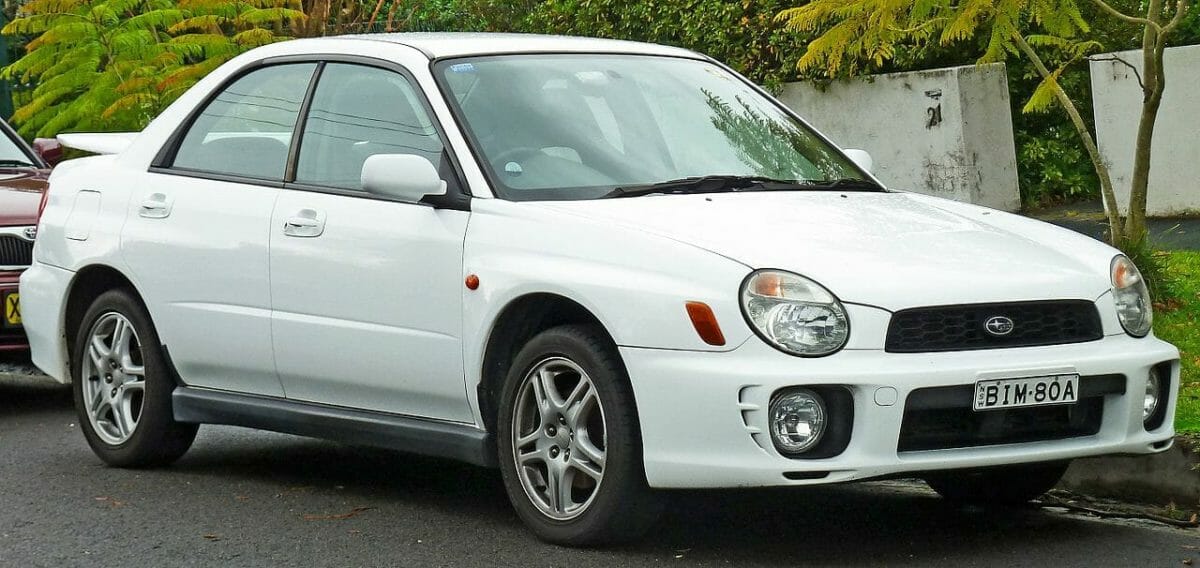 2002 Subaru Impreza - Photo by OSX / Wikipedia Commons