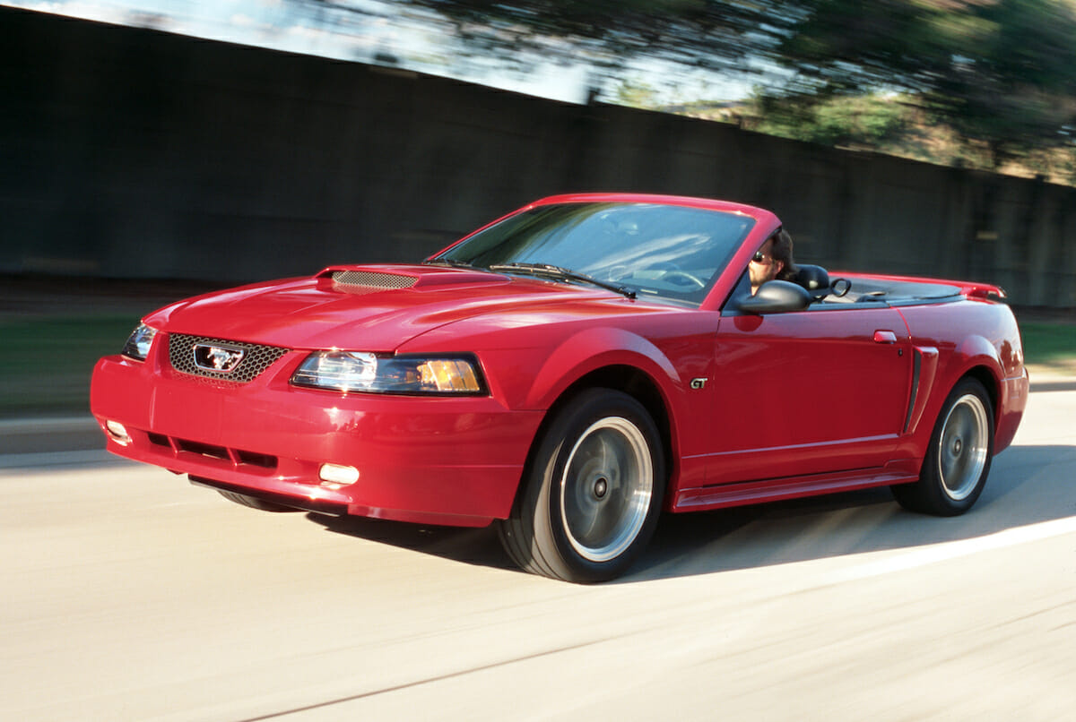 2002 Ford Mustang GT Convertible - Photo by Ford