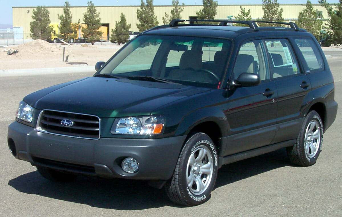 2003 Subaru Forester - wikicommons