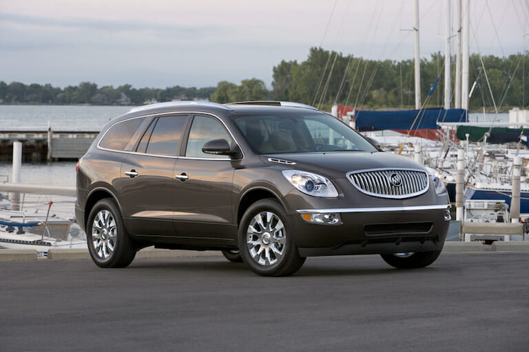 2012 Buick Enclave Problems Include Multiple Airbag Recalls, Failing Liftgates Struts, and Transmission Woes