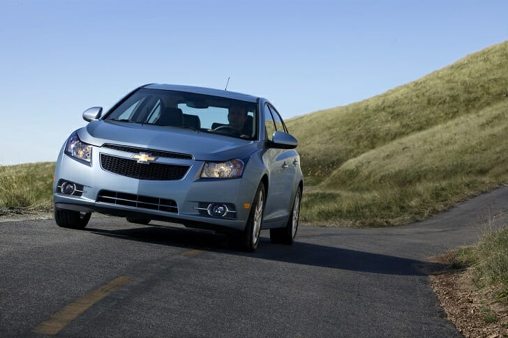 2015 Chevrolet Cruze has Four Mild Recalls, Few Complaints