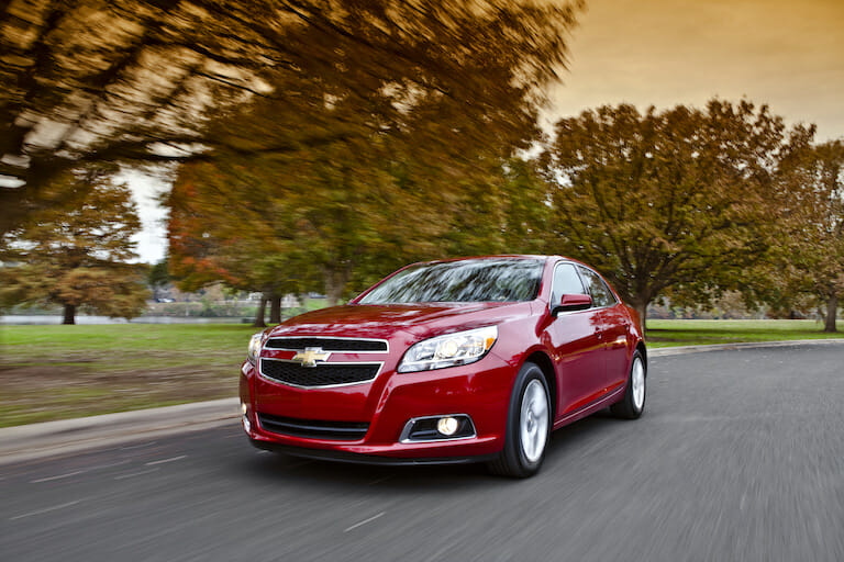 2013 Chevrolet Malibu Engine Options Include Quiet 2.5-liter and Powerful 2.0-liter Turbo