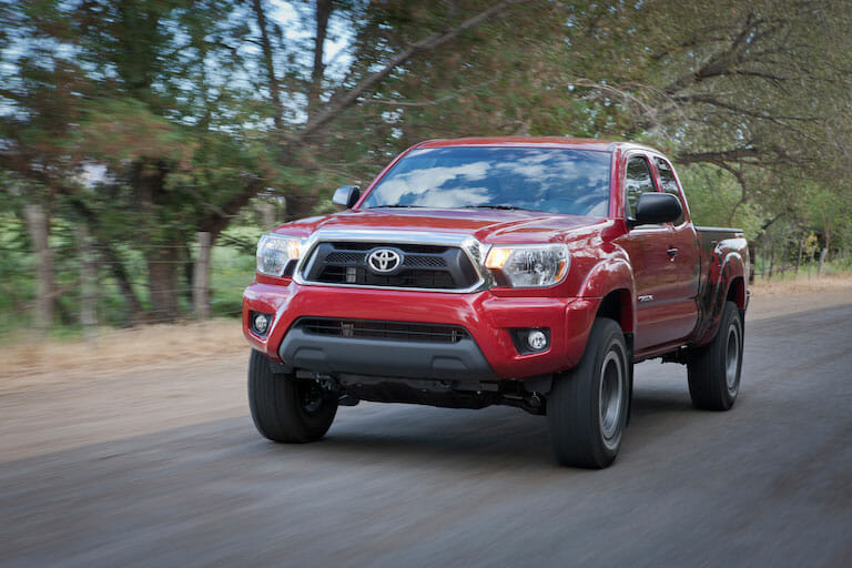 2013 Toyota Tacoma Engine Options Include Wheezy Four-Cylinder and Decently Punchy V6