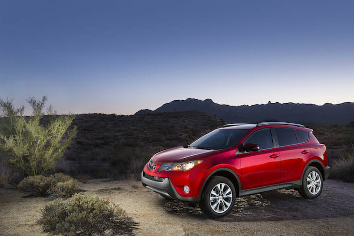 2014 Toyota RAV4 Trims Range from Base LE with Cloth Seats to Limited with Heated Faux Leather Seats