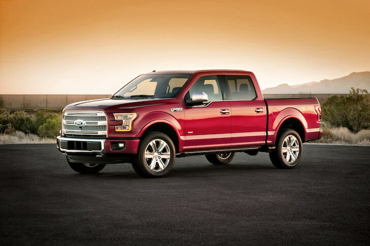 2015 Ford F-150 Platinum - Photo by Ford