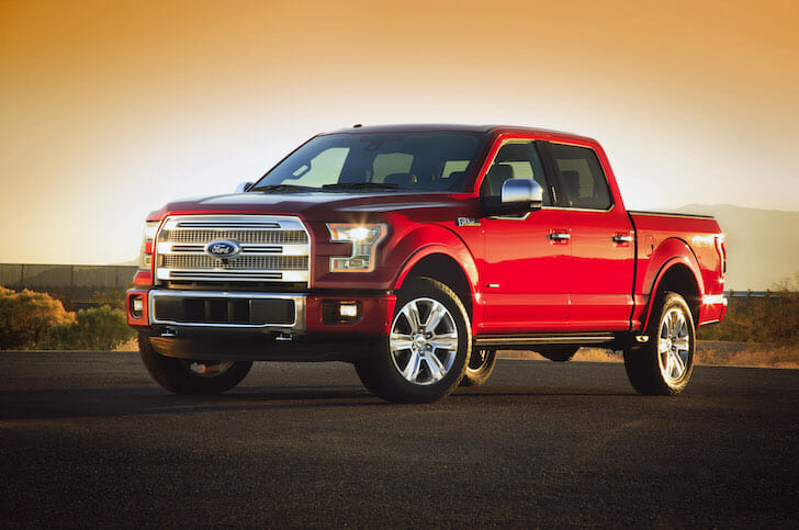 2015 Ford F-150 Platinum- Photo By Ford