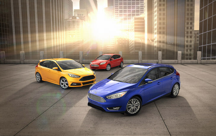 Refreshed 2015 Ford Focus Four Trims Include Fiery ST, Fine Titanium