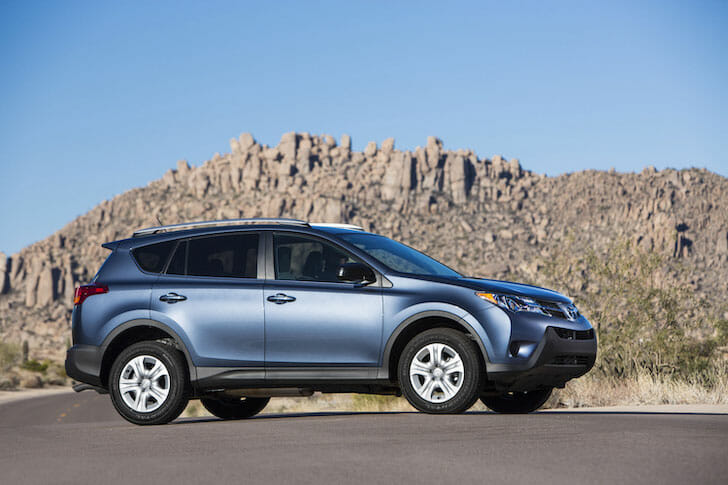 2015 Toyota RAV4 Only Offered with a 2.5-liter Four-cylinder Engine