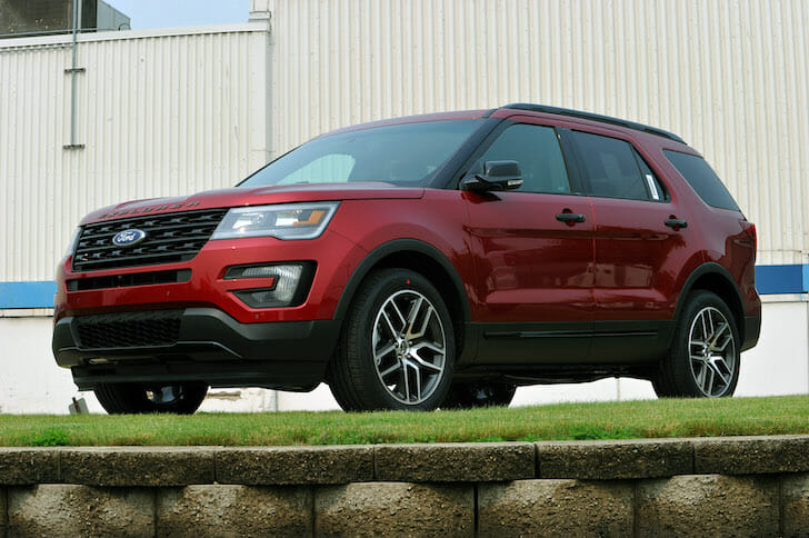 2016 Ford Explorer - Photo by Ford