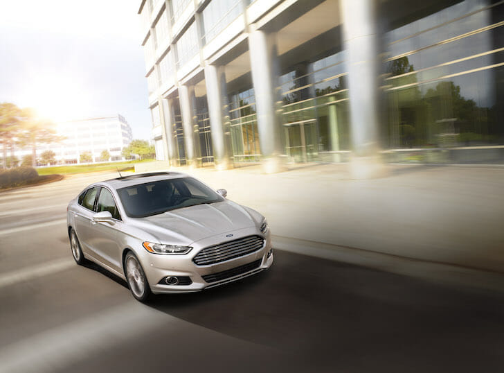 2016 Ford Fusion Titanium - Photo by Ford