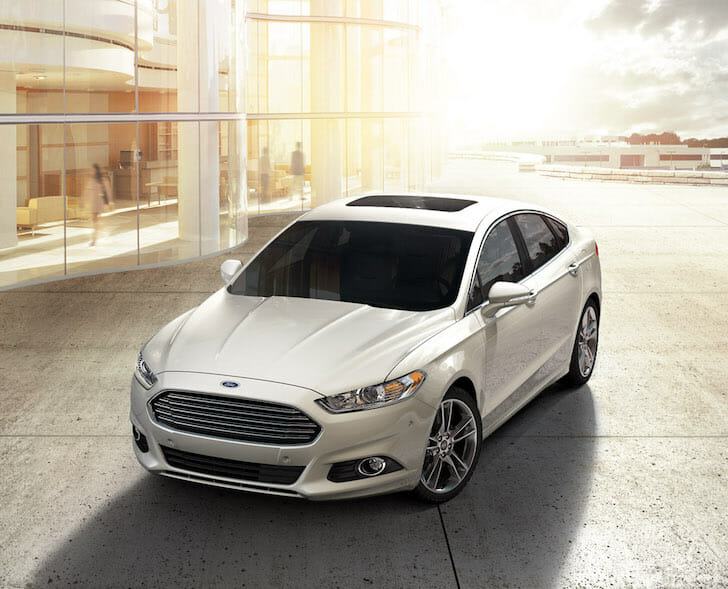 2016 Ford Fusion Titanium - Photo by Ford