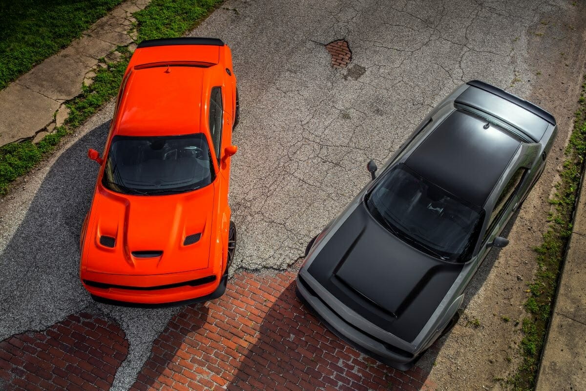 2018 Dodge Challenger Hellcat WB and SRT Demon - Photo by Dodge
