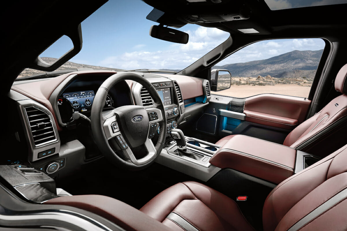 2018 Ford F-150 Interior - Photo by Ford