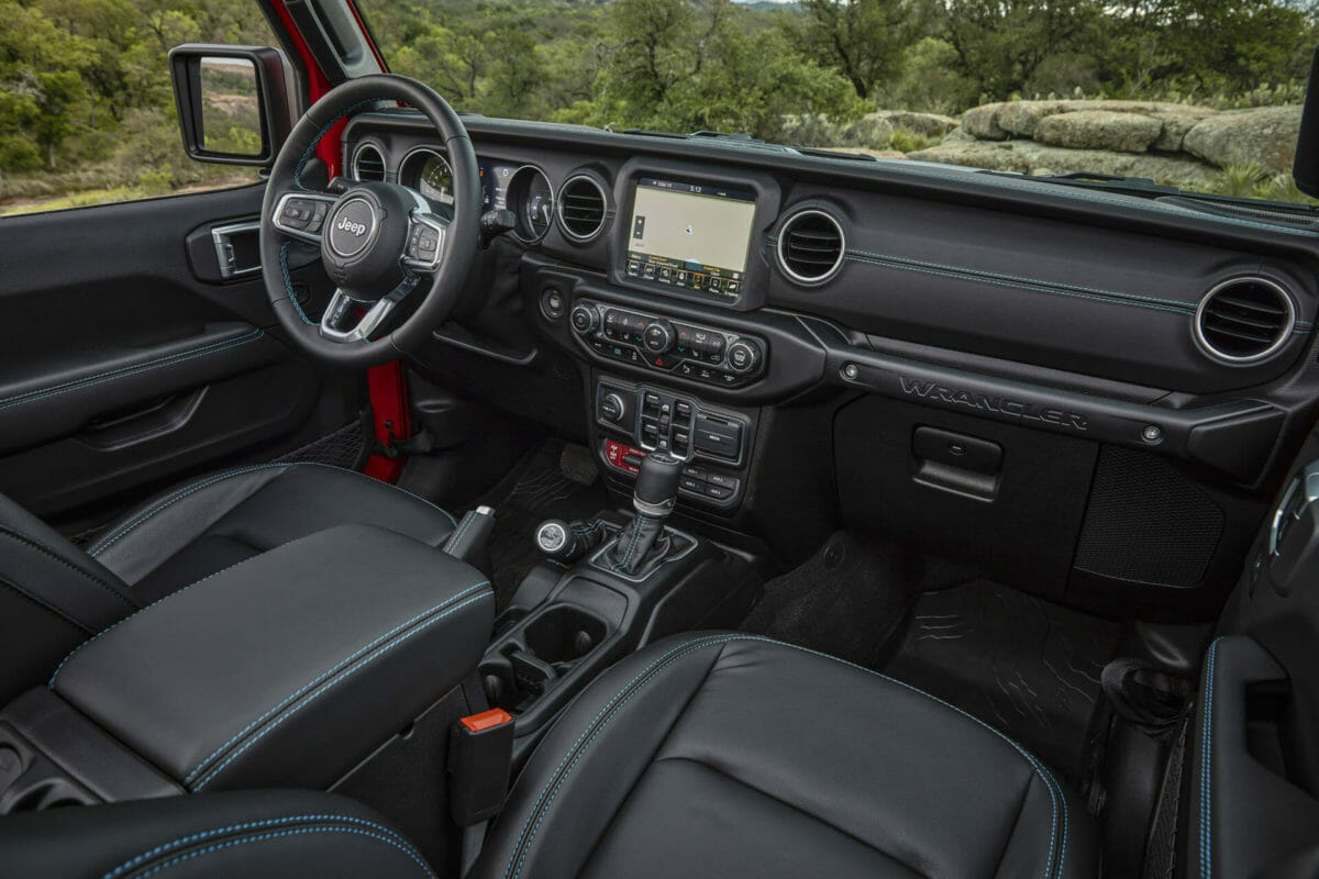 2018 Jeep Wrangler JL Rubicon Interior - Photo by Jeep