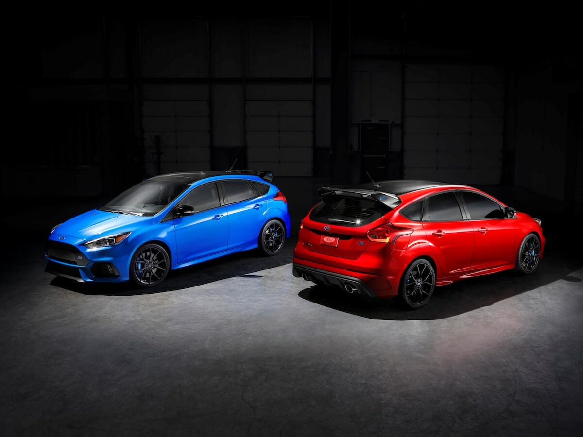 2018 Limited-edition Focus RS - Photo by Ford