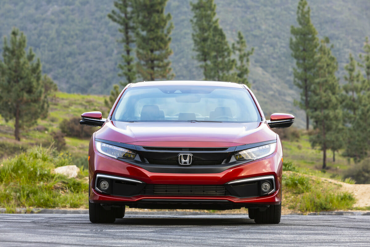 2020 Honda Civic Sedan Touring - Photo by Honda