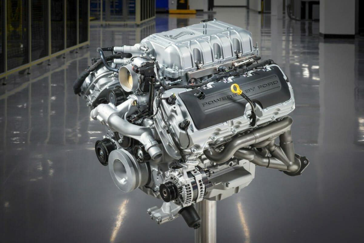 2020 Mustang Shelby GT500 Engine-Photo by Ford