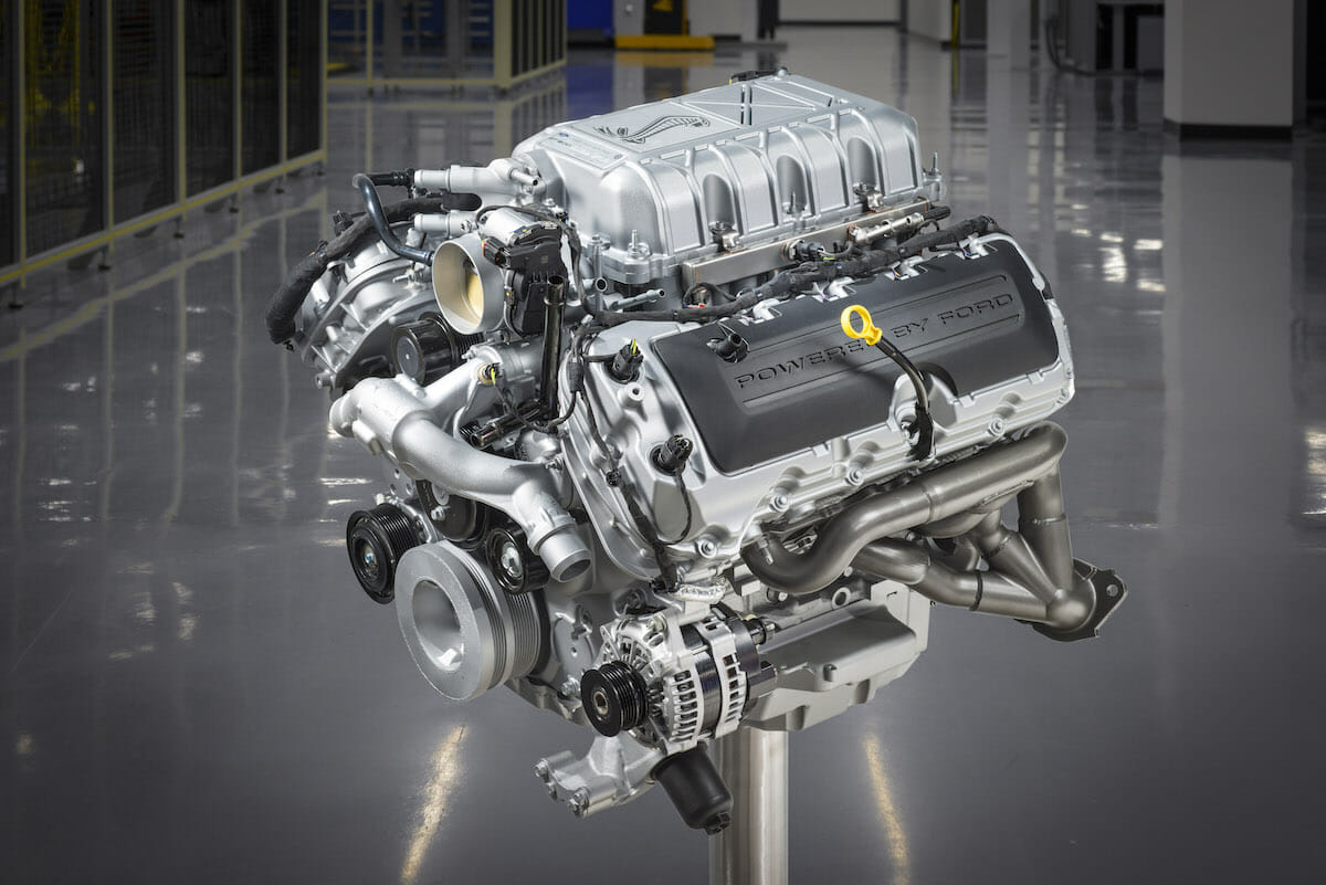 2020 Shelby GT500 engine - Photo by Ford
