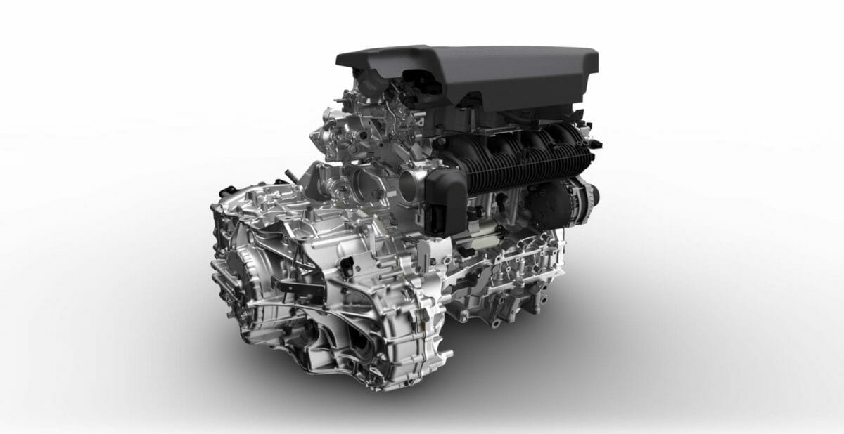 2018 Honda Accord 2.0T engine and automatic transmission - Photo by Honda