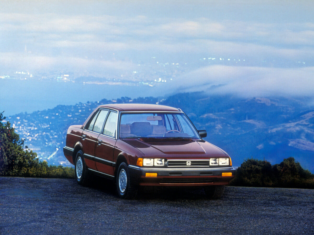 1985 Honda Accord - Photo by Honda