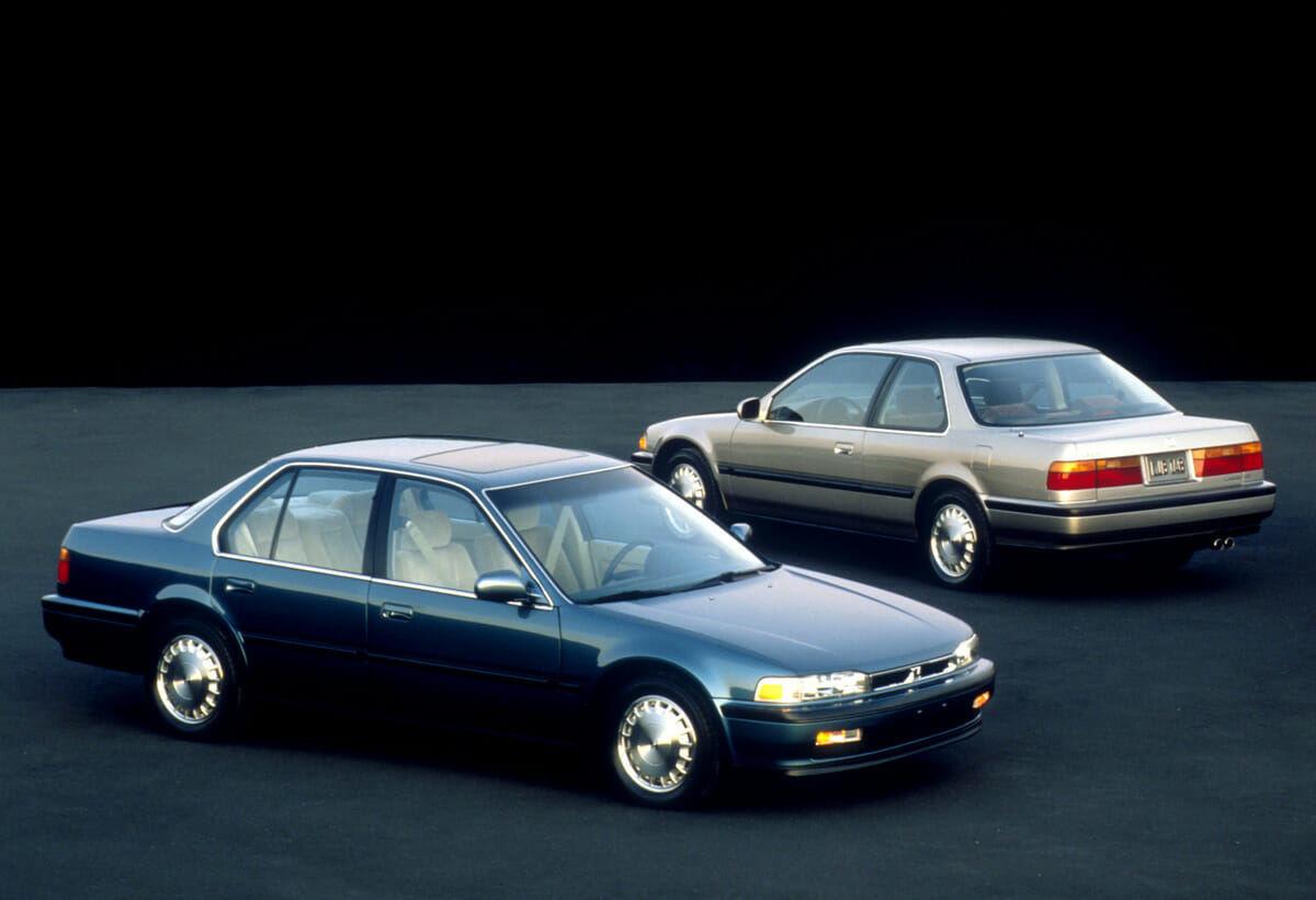 1990 Honda Accords - Photo by Honda