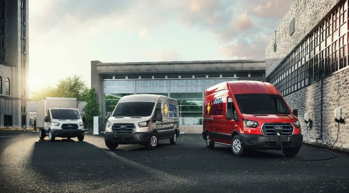 2022 Ford E-Transit Lineup - Photo by Ford