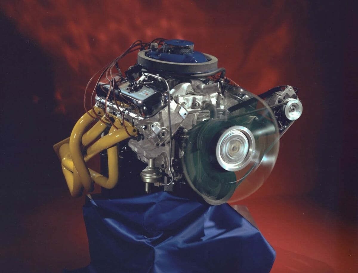 Chevy Big Block V8 Engine Classic Carbureted Vintage