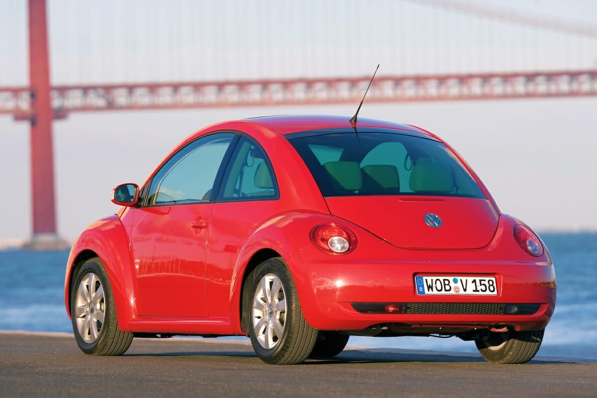 2005 VW New Beetle Rear View - Volkswagen 
