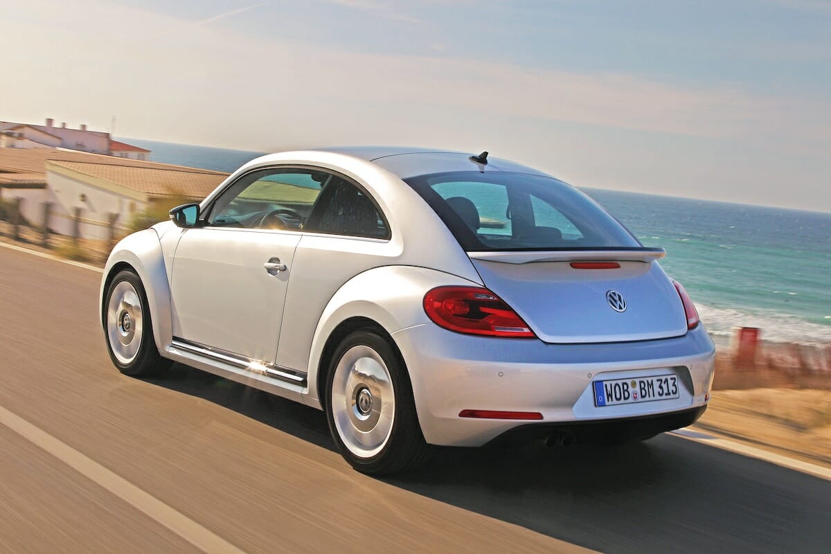 2012 VW Beetle Rear View - Volkswagen