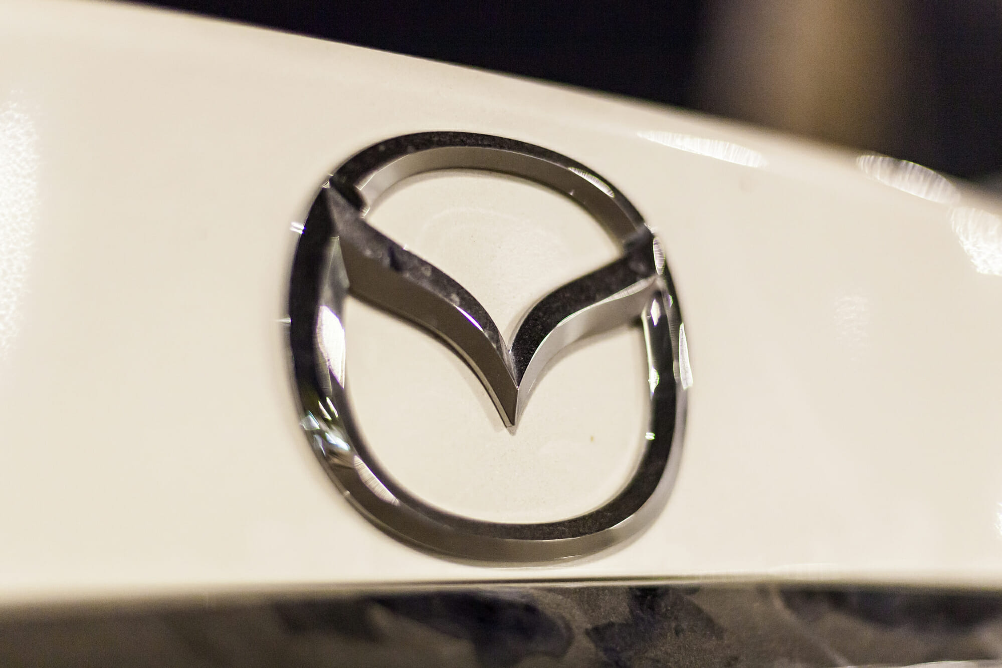 Mazda Logo Closeup