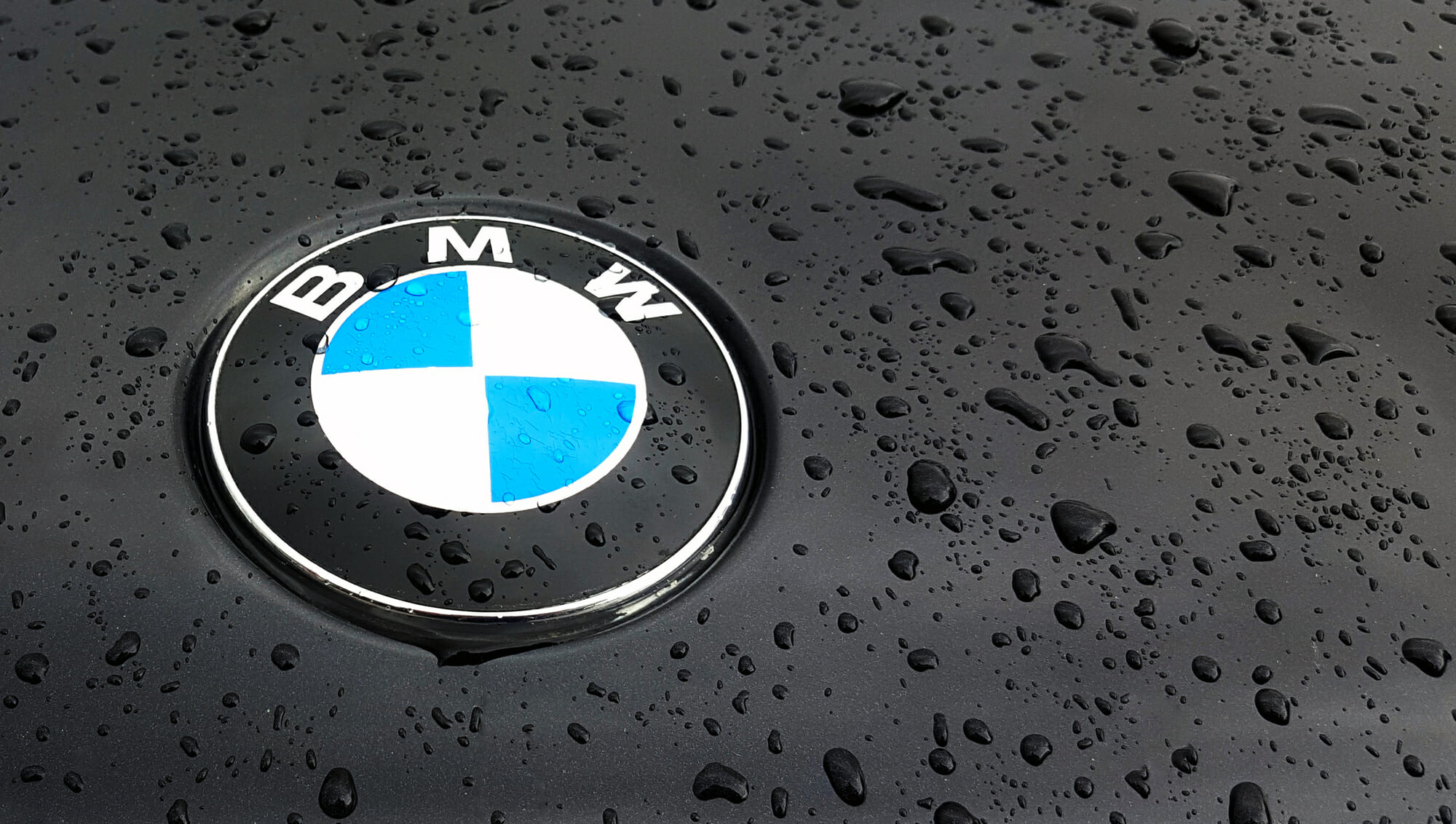Black BMW Logo