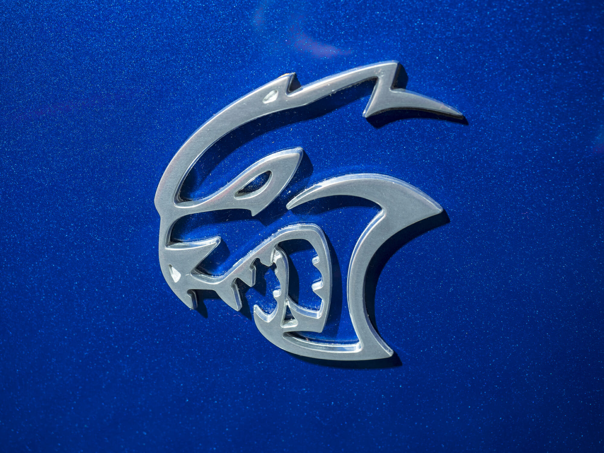 Hellcat logo on Dodge Charger or Challenger - Vehicle Historyk