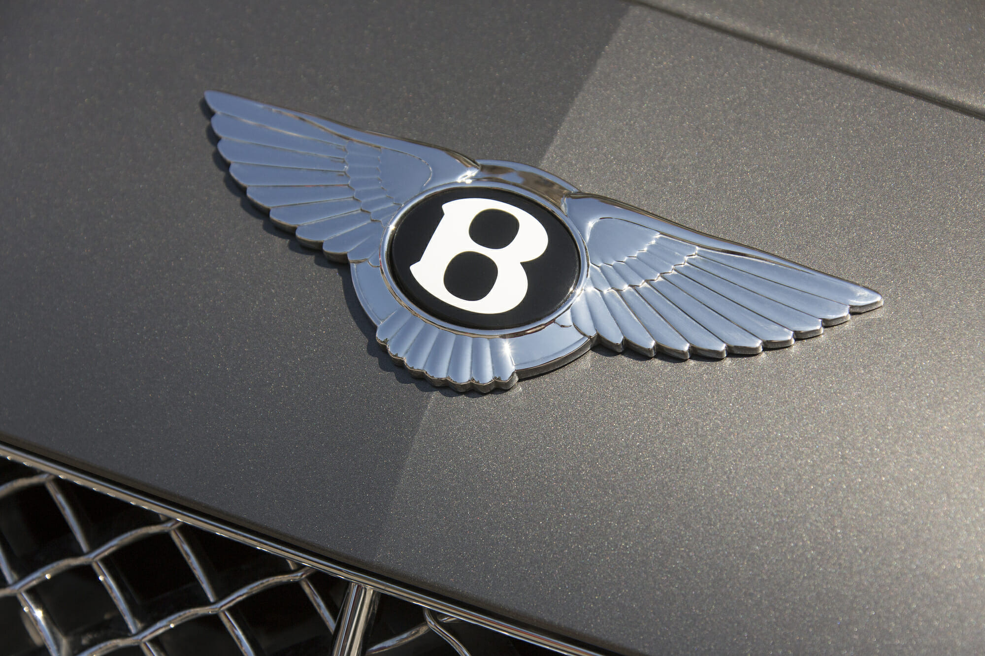 Bentley Logo Closeup