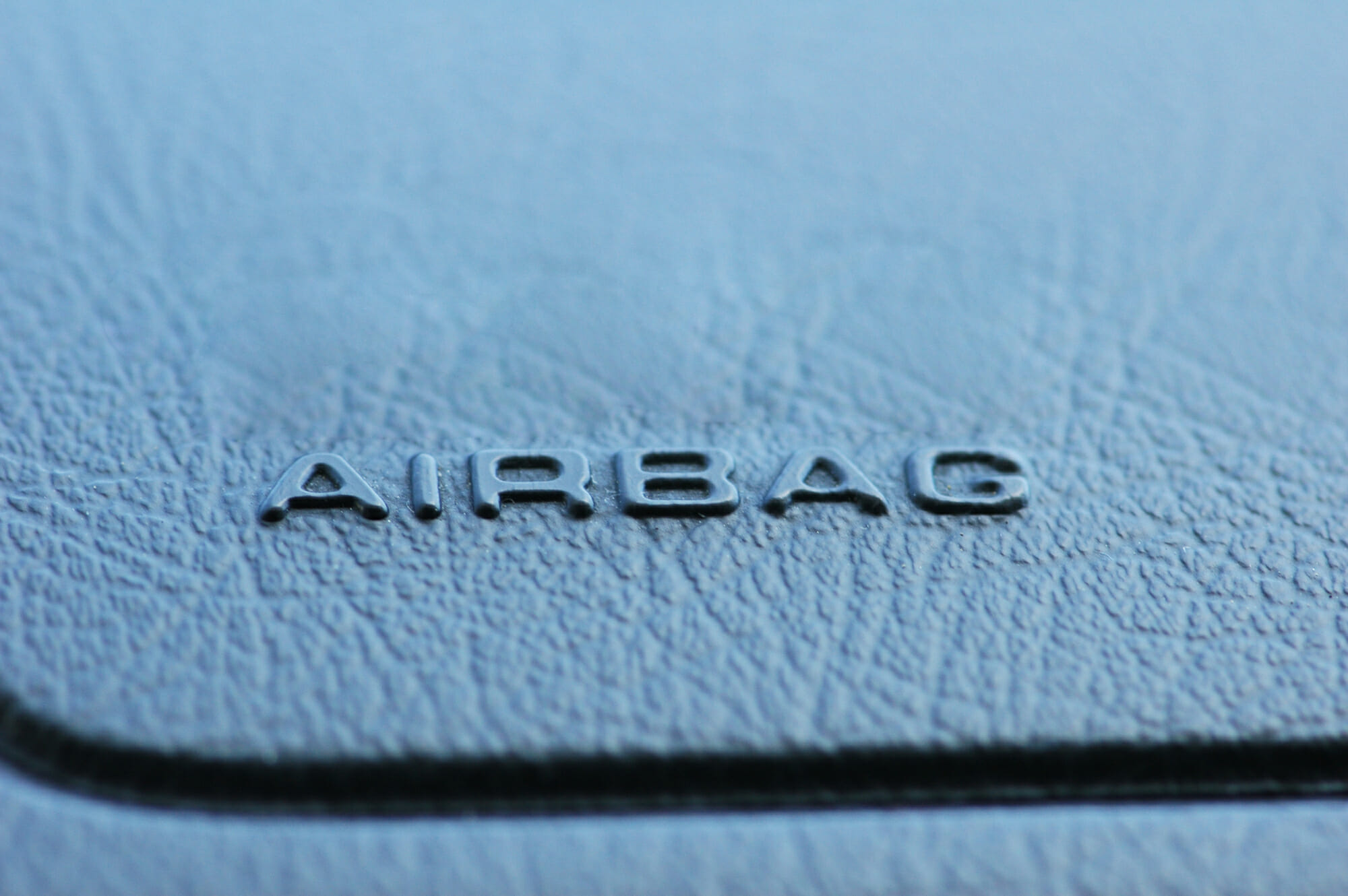 Airbag Caption Closeup