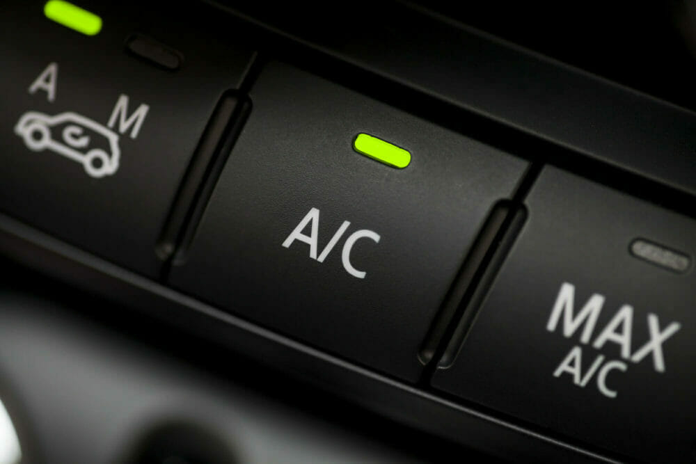 Car Air Conditioning Button