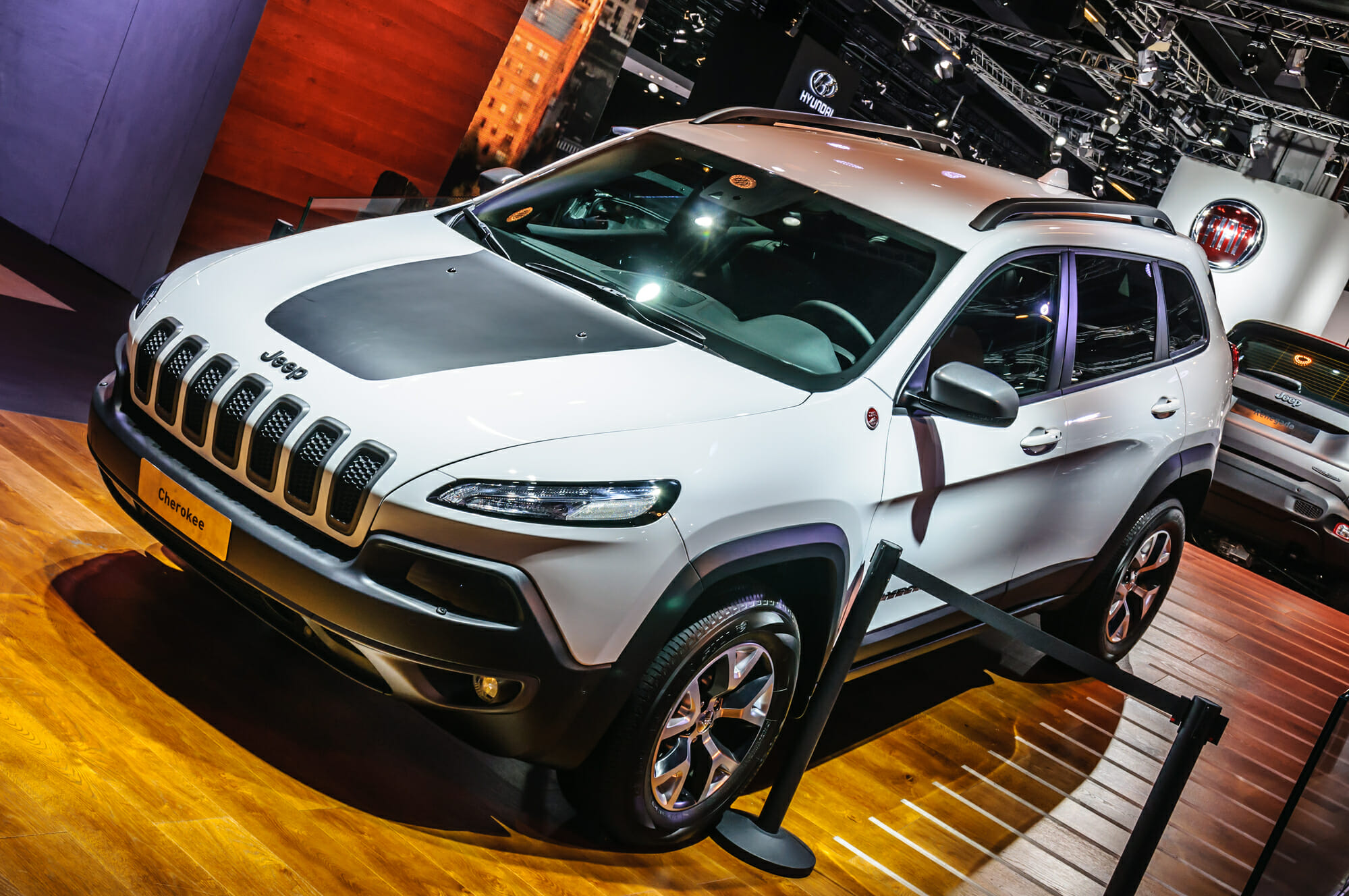 Jeep Cherokee at car show - Vehicle History
