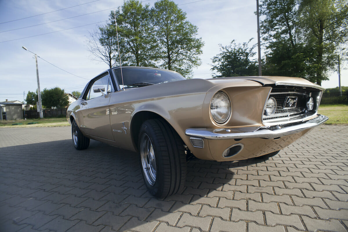 Ford Mustang 302 in Warsaw, Poland. — Photo by DepositPhoto/Studio Flara