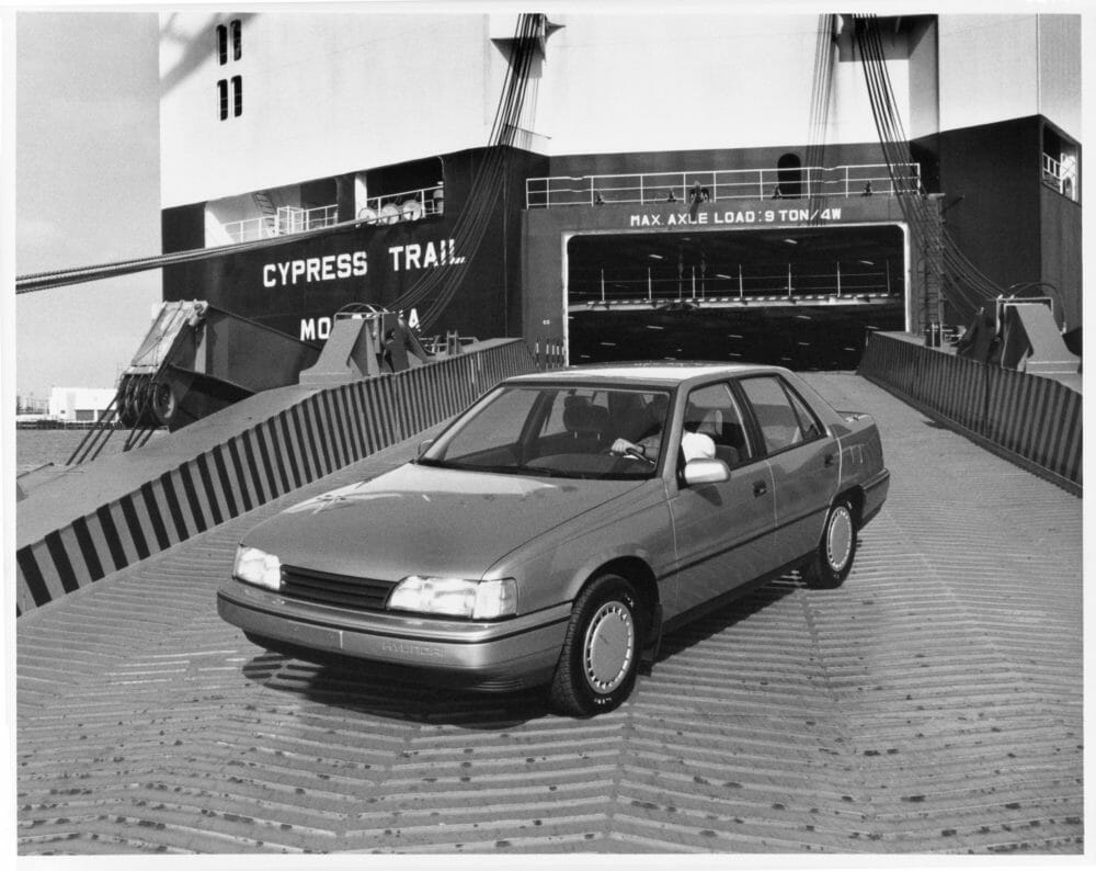 1989 Hyundai Sonata - Photo: Hyundai