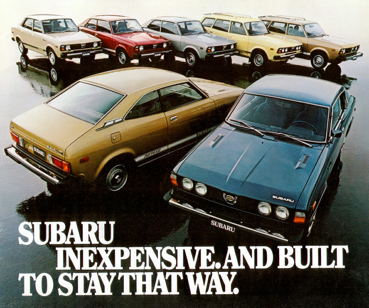 Subaru ad - photo by Subaru