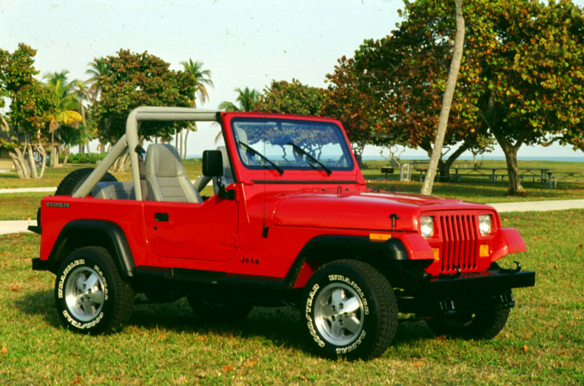 1990 Jeep Wrangler YJ - photo by Jeep
