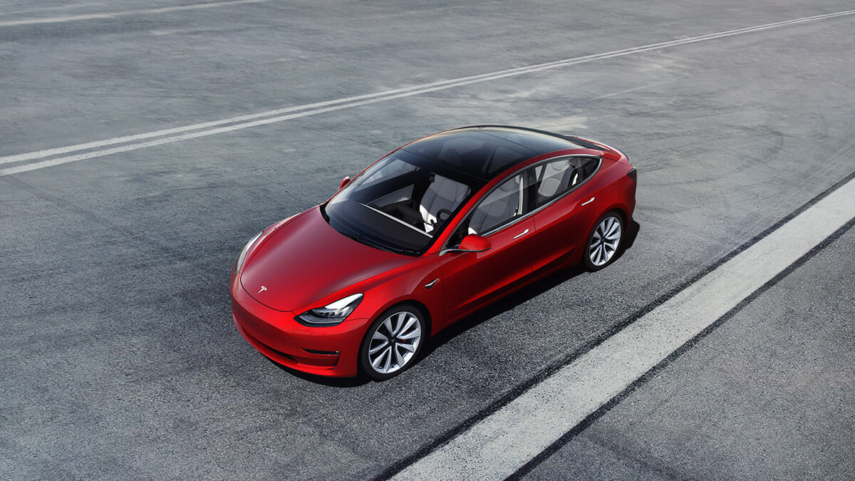 Tesla Model 3 - Photo by Tesla